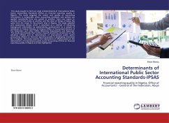 Cover Determinants of International Public Sector Accounting Standards-IPSAS