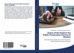 Status of the head in the Public Prosecution Service of Ukraine - Reznik, Oleg; Tohobitska-Hromova, Anastasiia