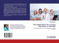 The implications for nursing education in Namibia - Iipinge, Scholastika N.; Shumba, Tonderai