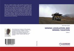 MINING LEGISLATION AND MINING TAXATION - Kalau Kaseke, Albert