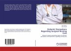 Patients' Perceptions Regarding Surgical Nursing Care
