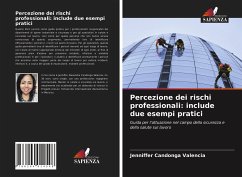 Percezione dei rischi professionali: include due esempi pratici - Candonga Valencia, Jenniffer