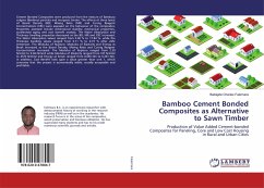 Bamboo Cement Bonded Composites as Alternative to Sawn Timber - Falemara, Babajide Charles