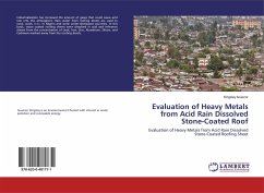 Evaluation of Heavy Metals from Acid Rain Dissolved Stone-Coated Roof - Iwuozor, Kingsley