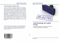 Cover Anerkennung als soziale Frage