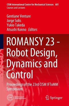 ROMANSY 23 - Robot Design, Dynamics and Control