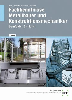 eBook inside: Buch und eBook Fachkenntnisse Metallbauer und Konstruktionsmechaniker - Moos, Josef;Schieck, Jörg;Wagenleiter, Hans Werner