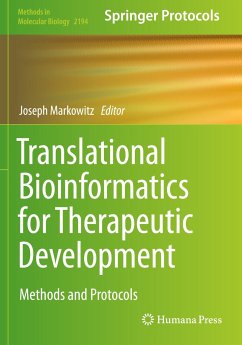 Translational Bioinformatics for Therapeutic Development