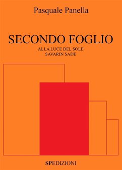 Secondo Foglio (eBook, PDF) - Panella, Pasquale