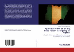 Appraisal of the on going Boko Haram Insurgency in Nigeria - Mercy Onwuzuruoha, Chibuzo