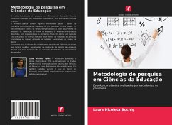 Cover Metodologia de pesquisa em Ciências da Educação