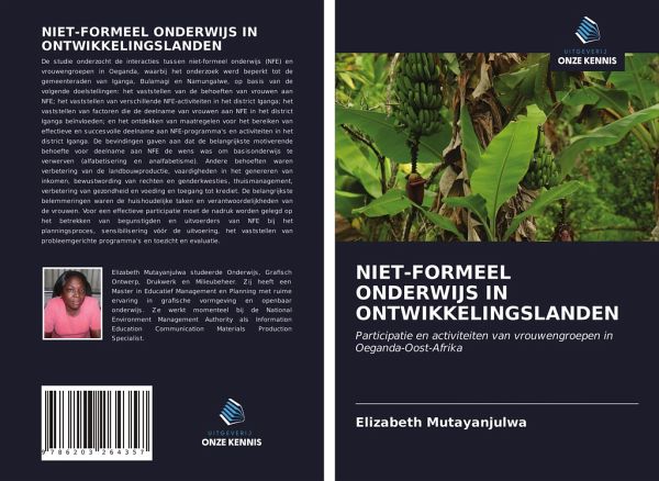 NIET-FORMEEL ONDERWIJS IN ONTWIKKELINGSLANDEN