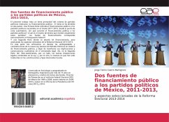 Dos fuentes de financiamiento público a los partidos políticos de México, 2011-2013, - Castro Martignoni, Jorge Telmo