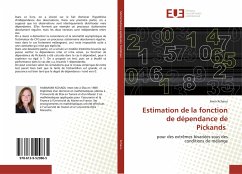 Estimation de la fonction de dépendance de Pickands - Kchaou, Imen