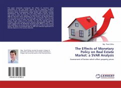 The Effects of Monetary Policy on Real Estate Market: a SVAR Analysis - ¿Tîrba, Mgr. Pavel