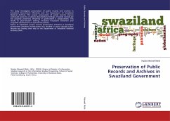 Preservation of Public Records and Archives in Swaziland Government - Maxwell Msibi, Nqoba