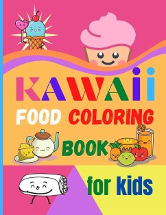 Kawaii Food Coloring Book for Kids - Ivy, Jessa