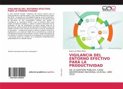 VIGILANCIA DEL ENTORNO EFECTIVO PARA LA PRODUCTIVIDAD