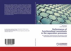 Performance of functionalized nanosheets in the separation processes - Azamat, Jafar; Jahanshahi, Darian