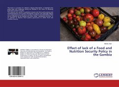 Effect of lack of a Food and Nutrition Security Policy in the Gambia - Sarr, Modou