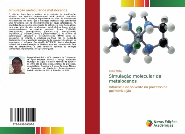 Simulação molecular de metalocenos