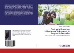 Factors Influencing Utilisation of E-Journals in Kenyan Universities - Kangethe, Josphine Mwicigi