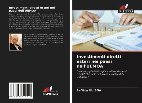 Investimenti diretti esteri nei paesi dell'UEMOA