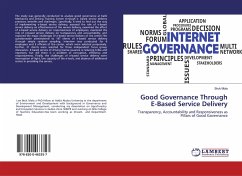 Good Governance Through E-Based Service Delivery - Mola, Bruk