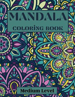 Mandala Coloring Book Medium Level - Publishing, Over The Rainbow