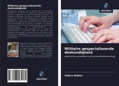 Cover Militaire gespecialiseerde deskundigheid