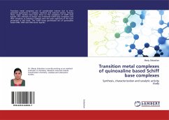 Transition metal complexes of quinoxaline based Schiff base complexes - Sebastian, Manju