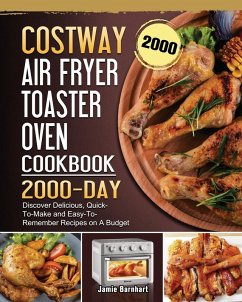 COSTWAY Air Fryer Toaster Oven Cookbook 2000 - Barnhart, Jamie