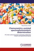 Chemometrics assisted spectrophotometeric determination