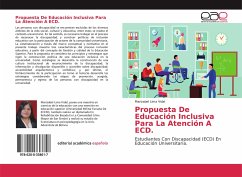 Propuesta De Educación Inclusiva Para La Atención A ECD.