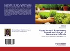 Phytochemical Screening on Three Growth Stages of Pennisetum Pedicella