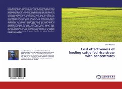 Cost effectiveness of feeding cattle fed rice straw with concentrates - Mutabazi, Jules