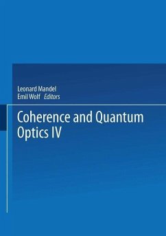 Cover Coherence and Quantum Optics IV (eBook, PDF)