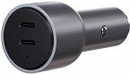 Satechi 40W Dual USB-C PD Car Charger space gray