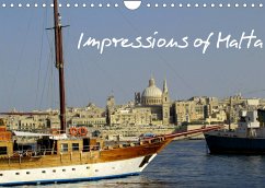 Impressions of Malta (Wall Calendar 2022 DIN A4 Landscape)