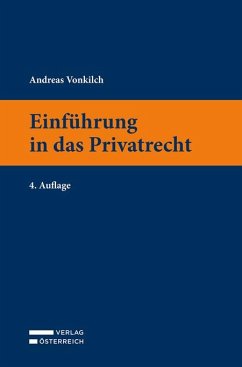 Einführung in das Privatrecht - Vonkilch, Andreas