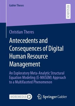 Antecedents and Consequences of Digital Human Resource Management (eBook, PDF) - Theres, Christian