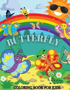 Butterfly Coloring Book For Kids - Bix, Andrei