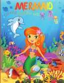 Mermaid Coloring Book for Kids: Magical Coloring Book with Mermaids and Sea Creatures/Mermaid for Kids Ages 4-8, 8-12/60 Unique Mermaid Coloring Pages