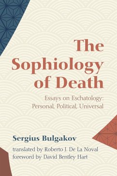 The Sophiology of Death (eBook, ePUB)