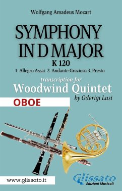 (Oboe) Symphony K 120 - Woodwind Quintet (fixed-layout eBook, ePUB) - Lusi, Oderigi; Wolfgang Amadeus, Mozart