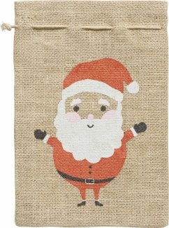 Cover Folia Jutesack 17x25cm natur mit aufgedrucktem Bild