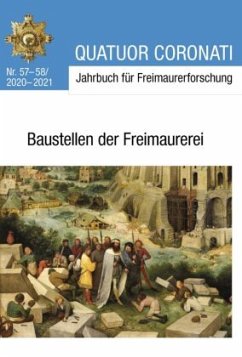 Cover Quatuor Coronati Jahrbuch für Freimaurerforschung Nr. 57-58/2020-2021