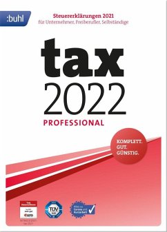 tax 2022 Professional (für das Steuerjahr 2021)