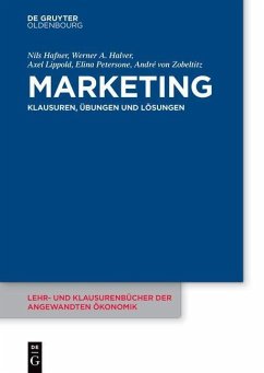 Marketing (eBook, PDF) - Hafner, Nils; Halver, Werner; Lippold, Axel; Petersone, Elina; Zobeltitz, André von
