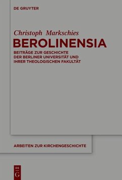 Berolinensia (eBook, PDF) - Markschies, Christoph